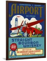 Airport Bourbon Whiskey-null-Framed Giclee Print