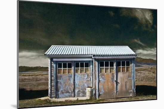 Airport Building-David Winston-Mounted Giclee Print