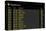 Airport Departures Board-z_i_b_i-Stretched Canvas