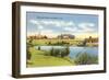 Airport, Des Moines, Iowa-null-Framed Art Print