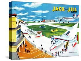 Airport - Jack and Jill, October 1950-Joseph Krush-Stretched Canvas