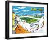 Airport - Jack and Jill, October 1950-Joseph Krush-Framed Giclee Print