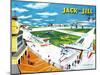 Airport - Jack and Jill, October 1950-Joseph Krush-Mounted Giclee Print