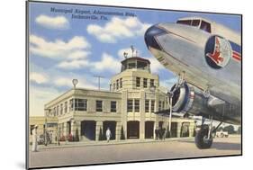 Airport, Jacksonville, Florida-null-Mounted Art Print