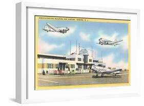 Airport, Newark, New Jersey-null-Framed Art Print