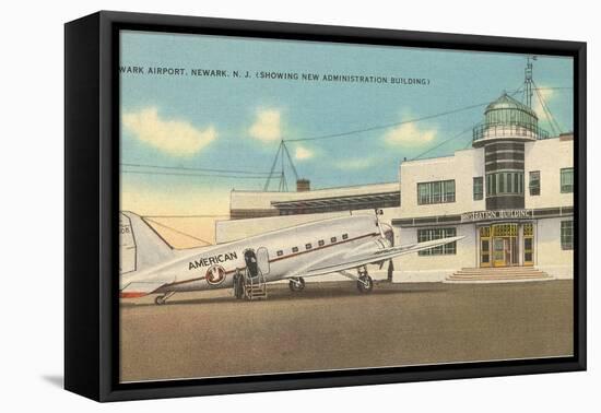 Airport, Newark, New Jersey-null-Framed Stretched Canvas