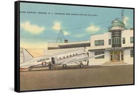 Airport, Newark, New Jersey-null-Framed Stretched Canvas