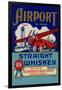 Airport Straight Whiskey-null-Framed Art Print