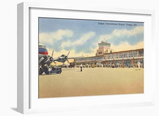 Airport, Tampa, Florida-null-Framed Art Print