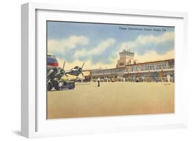 Airport, Tampa, Florida-null-Framed Art Print