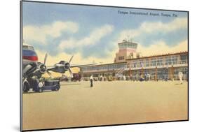 Airport, Tampa, Florida-null-Mounted Art Print