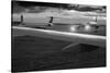 Airport Tarmac B W-Steve Gadomski-Stretched Canvas