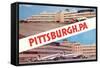 Airport Views, Pittsburgh, Pennsylvania-null-Framed Stretched Canvas