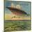 Airship Brand - Fillmore, California - Citrus Crate Label-Lantern Press-Mounted Premium Giclee Print
