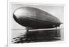 Airship Lz127 'Graf Zeppelin' Landing on Lake Constance, Germany, 1933-null-Framed Giclee Print