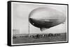 Airship Lz127 'Graf Zeppelin' Moored at Loewental, Germany, 1933-null-Framed Stretched Canvas