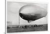 Airship Lz127 'Graf Zeppelin' Moored at Loewental, Germany, 1933-null-Stretched Canvas