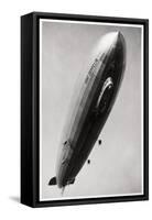 Airship Lz127 'Graf Zeppelin, Seen from Below, 1933-null-Framed Stretched Canvas