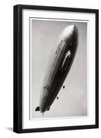 Airship Lz127 'Graf Zeppelin, Seen from Below, 1933-null-Framed Giclee Print