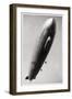 Airship Lz127 'Graf Zeppelin, Seen from Below, 1933-null-Framed Premium Giclee Print