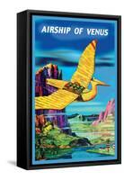 Airship of Venus-null-Framed Stretched Canvas