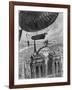 Airship Station Paris-Henri Lanos-Framed Art Print