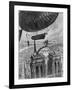 Airship Station Paris-Henri Lanos-Framed Art Print