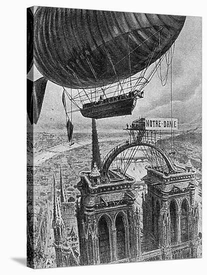 Airship Station Paris-Henri Lanos-Stretched Canvas