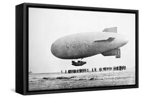 Airship-null-Framed Stretched Canvas