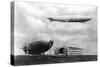 Airships at Lakehurst, New Jersey-null-Stretched Canvas