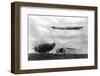 Airships at Lakehurst, New Jersey-null-Framed Premium Photographic Print