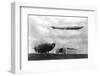 Airships at Lakehurst, New Jersey-null-Framed Premium Photographic Print