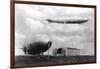 Airships at Lakehurst, New Jersey-null-Framed Photographic Print