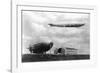 Airships at Lakehurst, New Jersey-null-Framed Photographic Print