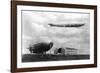 Airships at Lakehurst, New Jersey-null-Framed Photographic Print