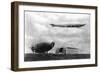 Airships at Lakehurst, New Jersey-null-Framed Photographic Print