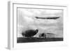 Airships at Lakehurst, New Jersey-null-Framed Photographic Print