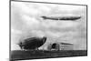 Airships at Lakehurst, New Jersey-null-Mounted Photographic Print