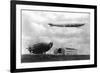 Airships at Lakehurst, New Jersey-null-Framed Photographic Print