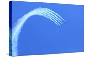 Airshow Blue Angels, Seafair Celebration, Seattle, Washington-Stuart Westmorland-Stretched Canvas