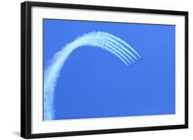 Airshow Blue Angels, Seafair Celebration, Seattle, Washington-Stuart Westmorland-Framed Photographic Print