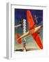 "Airshow,"September 4, 1937-Clayton Knight-Framed Giclee Print