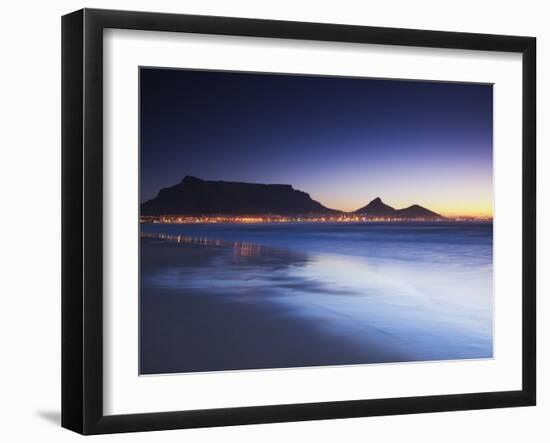 Airstream Trailer Park on Rooftop of Grand Daddy Hotel, City Bowl, Cape Town-Ian Trower-Framed Photographic Print