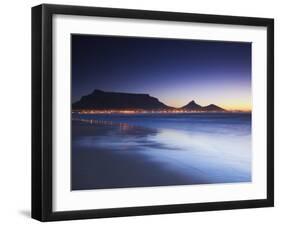 Airstream Trailer Park on Rooftop of Grand Daddy Hotel, City Bowl, Cape Town-Ian Trower-Framed Photographic Print