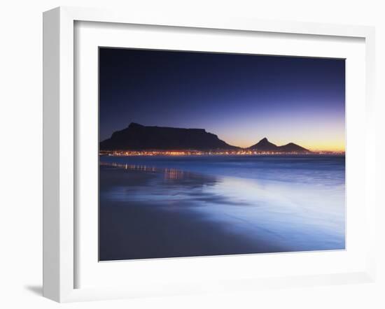 Airstream Trailer Park on Rooftop of Grand Daddy Hotel, City Bowl, Cape Town-Ian Trower-Framed Photographic Print