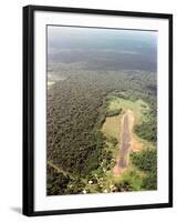 Airstrip at Port Kaituma, Guyana-null-Framed Photo