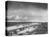 Airstrip on Orote Peninsula Captured by U.S. Marines in the Battle of Guam-null-Stretched Canvas