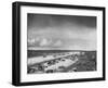 Airstrip on Orote Peninsula Captured by U.S. Marines in the Battle of Guam-null-Framed Photo