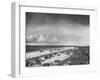 Airstrip on Orote Peninsula Captured by U.S. Marines in the Battle of Guam-null-Framed Photo