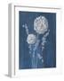 Airy Blooms I Dark Blue-Danhui Nai-Framed Art Print